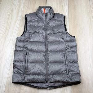 RLX Ralph Lauren Silver Puffer Vest